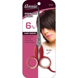 Annie Professional Stainless Hair Shears With Soft Grip 6.75 Inch Asst