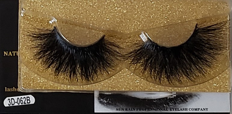Mink Eyelashes 100% Handmade 3D-Series