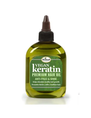 Difeel Vegan Keratin Anti Frizz & Shine Premium Hair Oil 7.78oz