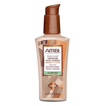 AMBI Even & Clear Complexion Facial Cleanser 3.5 oz
