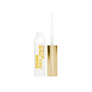 EBIN Grip Bond Eyelash Adhesive Glue ( White/Dries Clear, Biotin)|
