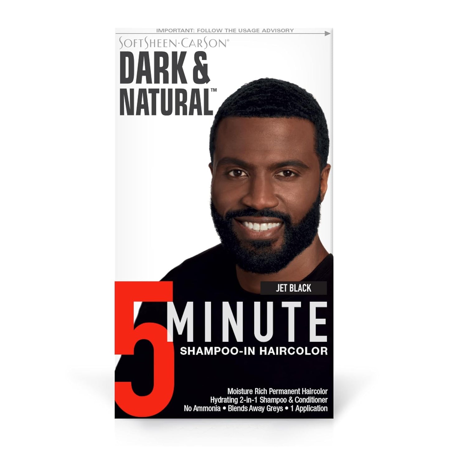 Dark & Natural Jet Black