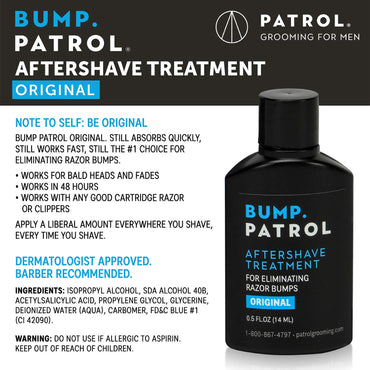 Bump Patrol Aftershave Original Treatment 0.5oz