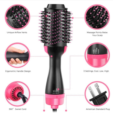 One Step Volumizer Hair Dryer Brush