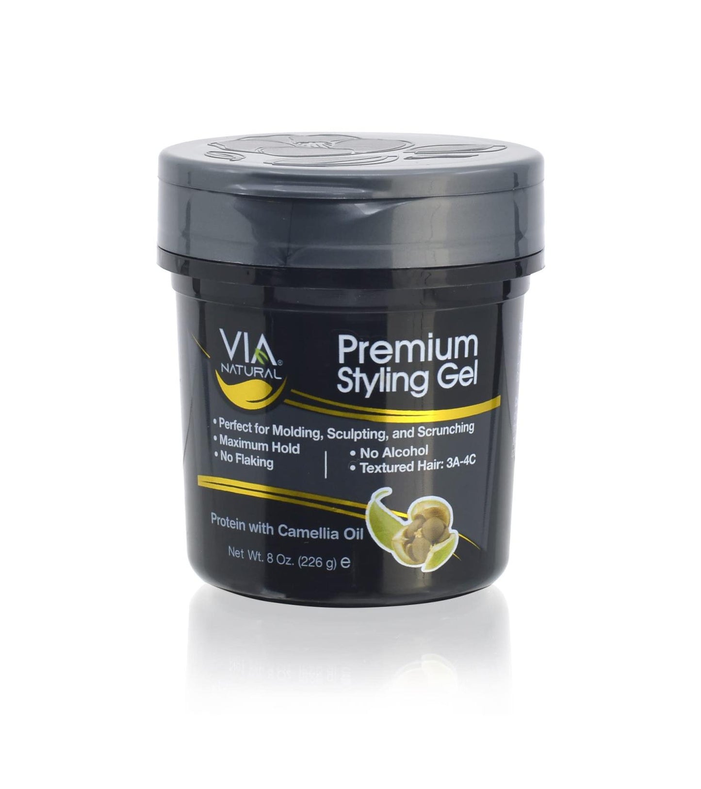 Via Natural Premium GEL Protein with Camellia Oil 8oz