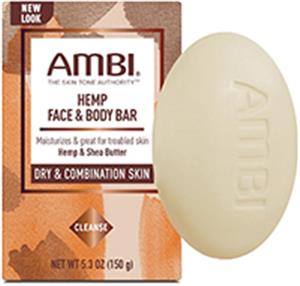 AMBI Hemp Face & Body Bar Soap 5.3oz