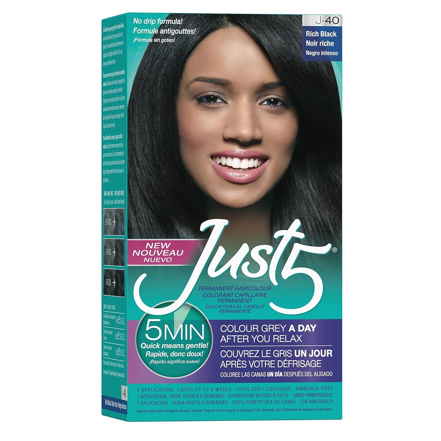 JUST 5 HAIR COLOR