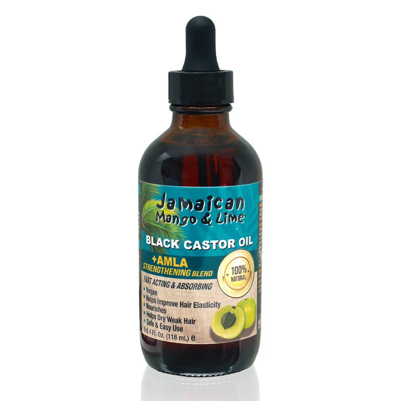 JAMAICAN M/L BLACK CASTOR OIL Amla 4oz