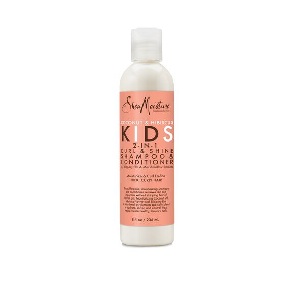 Shea Moisture Kids Coconut/Hibiscus 2-N-1 Sham/Con 8oz