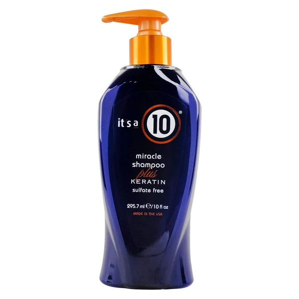 it's a 10 Miracle Shampoo plus Keratin 10 oz