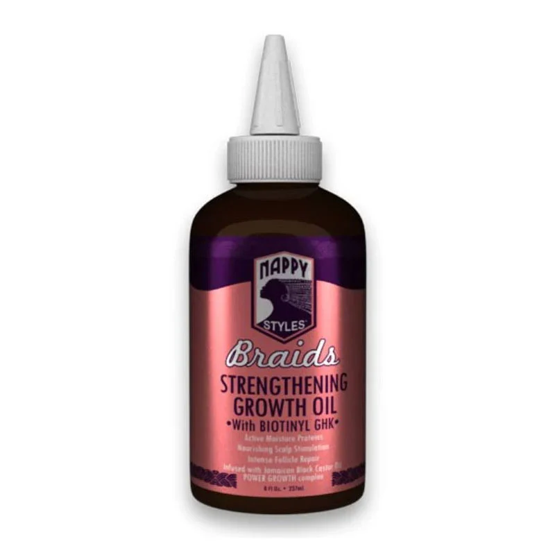 Nappy Styles Braids Strengthening Growth Oil 8oz