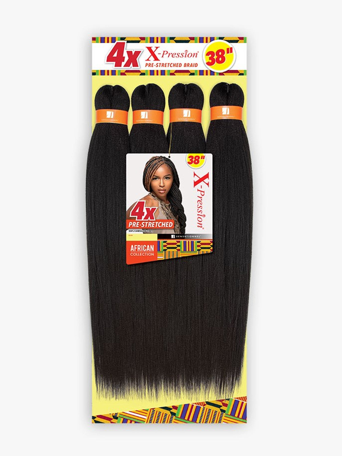 4X X-PRESSION PRE-STRETCHED BRAID 38"