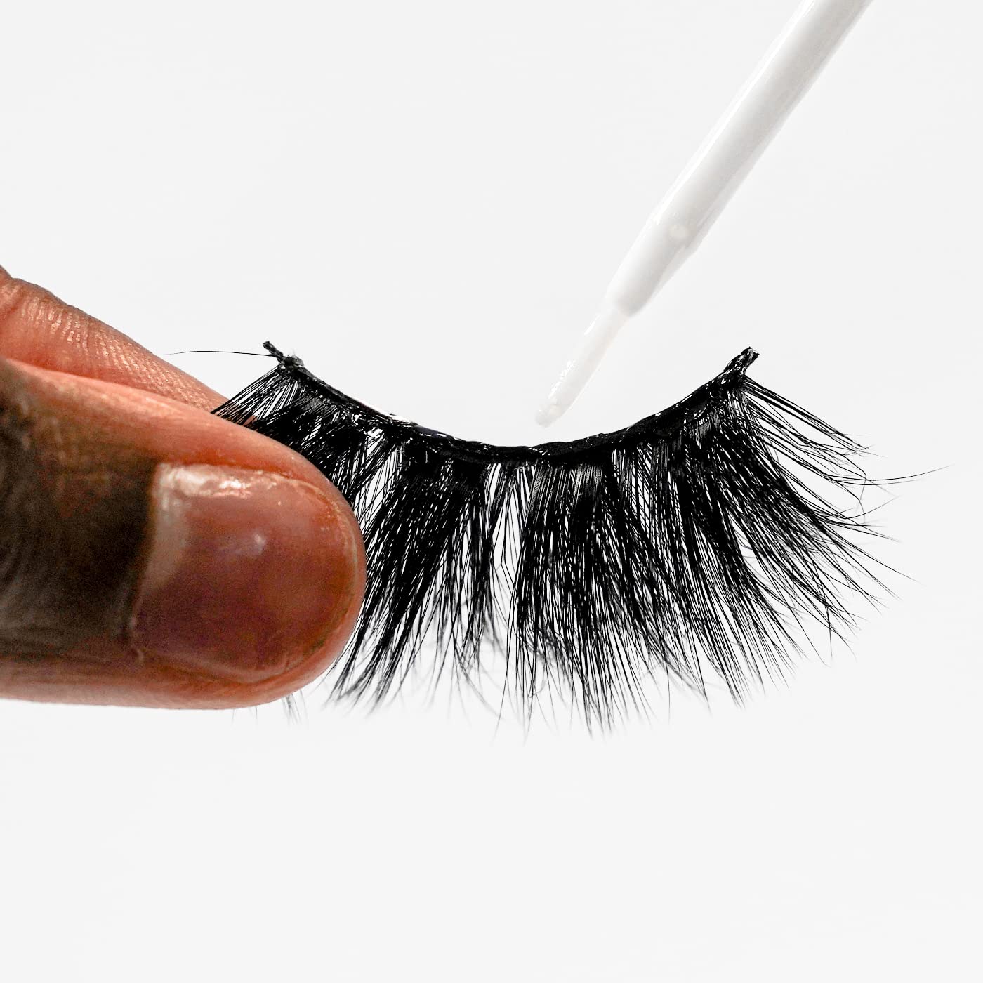 EBIN Grip Bond Eyelash Adhesive Glue (White/Dries Clear, Aloe)