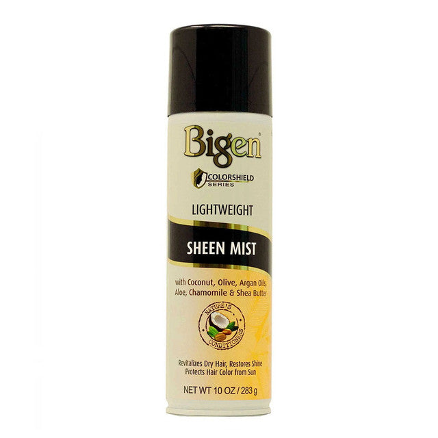 Bigen ColorShield Lightweight Sheen Mist, Protects Hair Color from sun 10oz