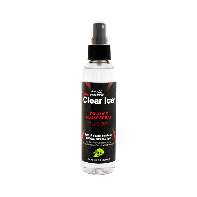 Ampro Pro Styl Clear Ice Oil Free Gloss Spray 6.22oz
