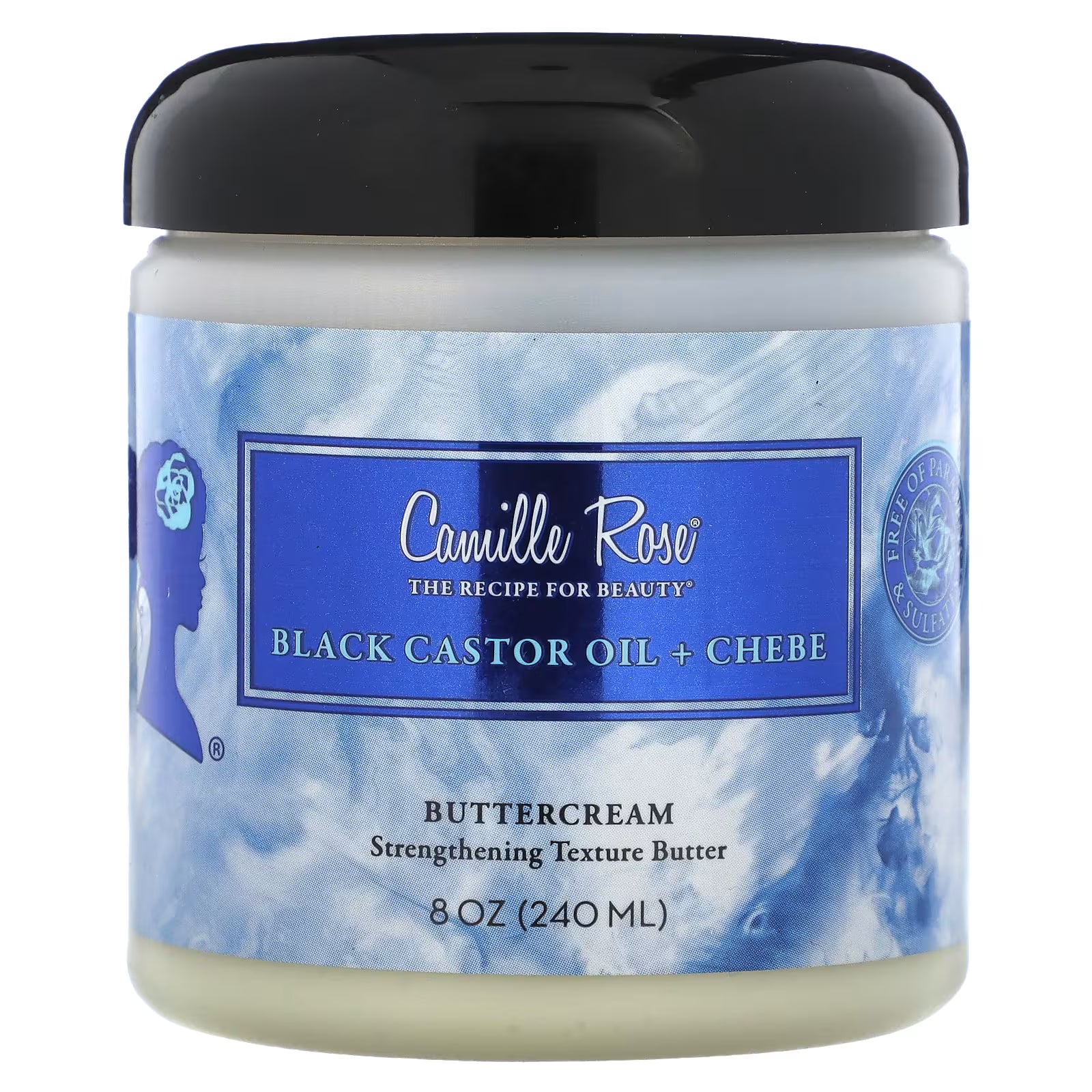 Camille Rose Black Castor Oil + Chebe Buttercream 8oz
