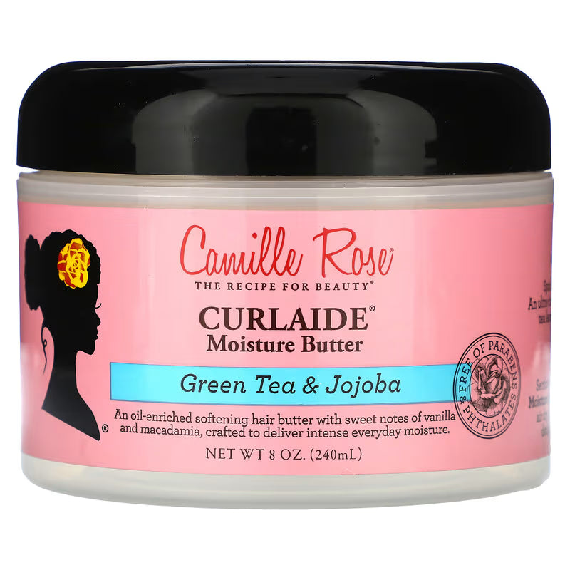 Camille Rose Naturals Moisture Butter Curlaide Green Tea & Jojoba 8 oz
