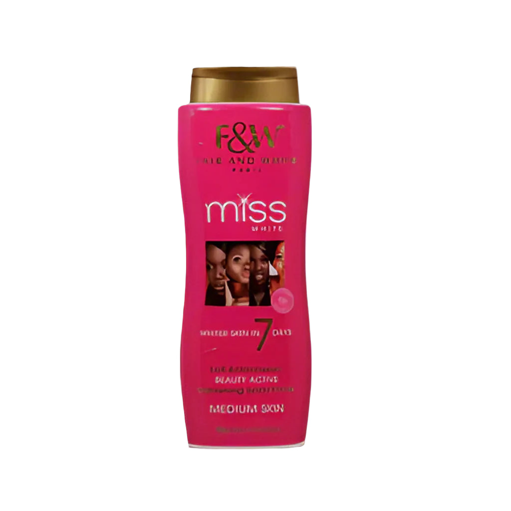 F&W Miss White Lightening Body Lotion 500ml