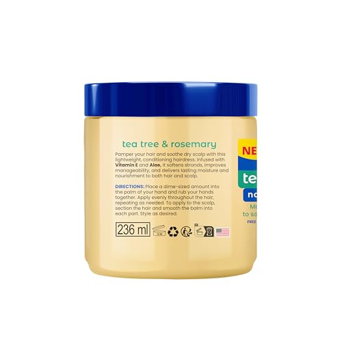 Hollywood Beauty Tea Tree & Rosemary Nourishing Scalp & Hair Balm 8oz