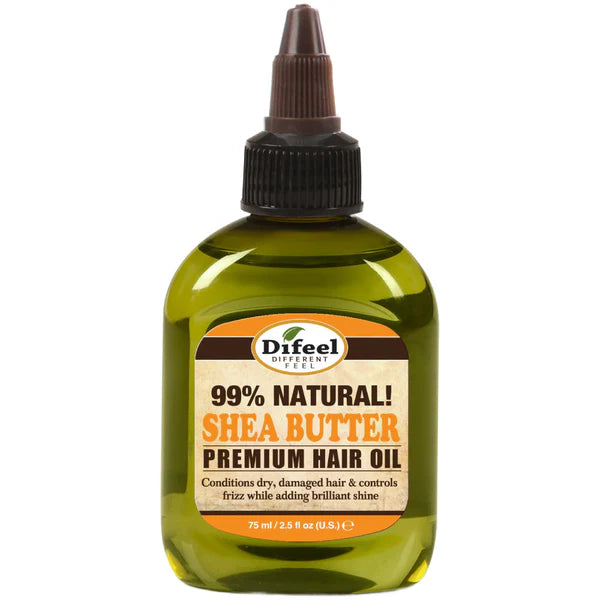 Difeel Premium Natural Hair Oil - Shea Butter 2.5 oz.