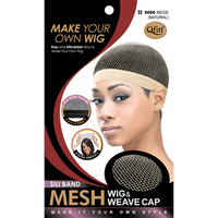 M&M Head Gear Sili Band Wig & Weave Cap 5006 Nat