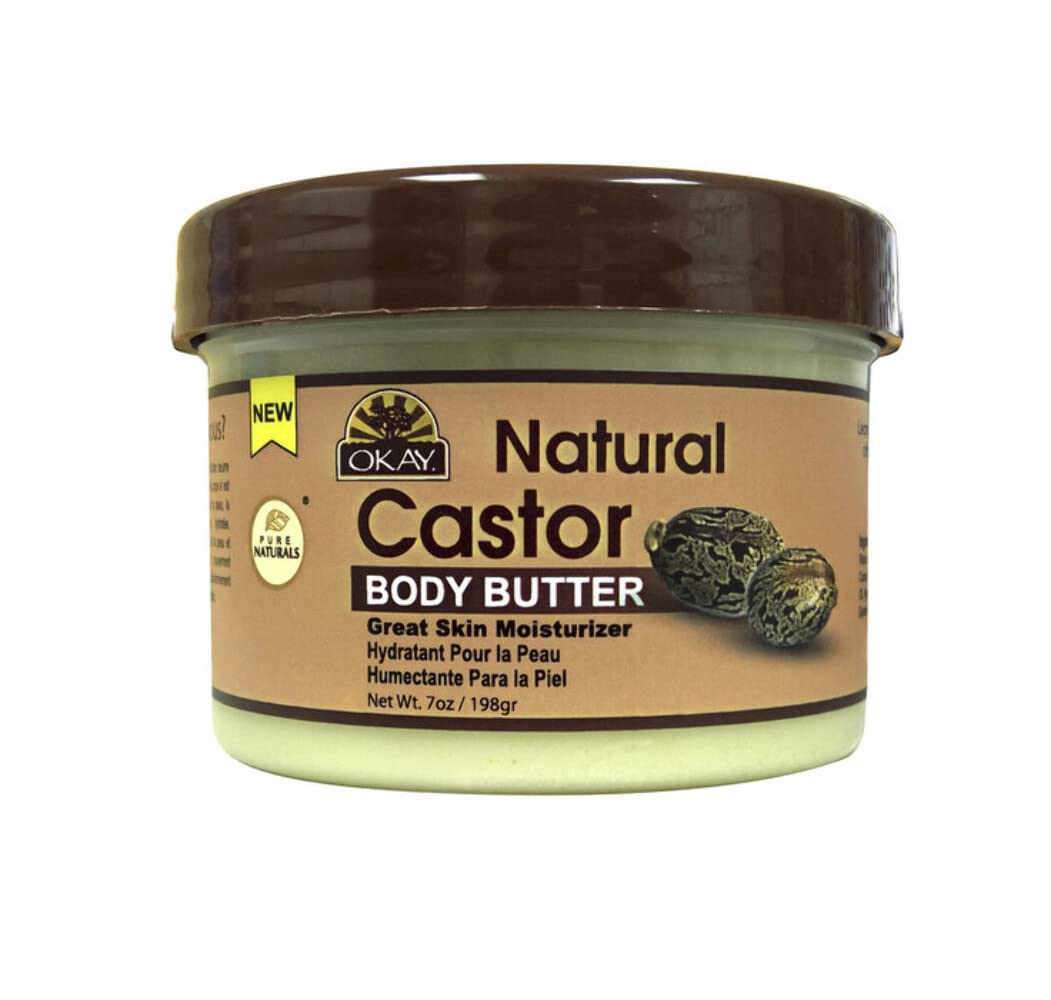 Okay Natural Castor Body Butter 7oz
