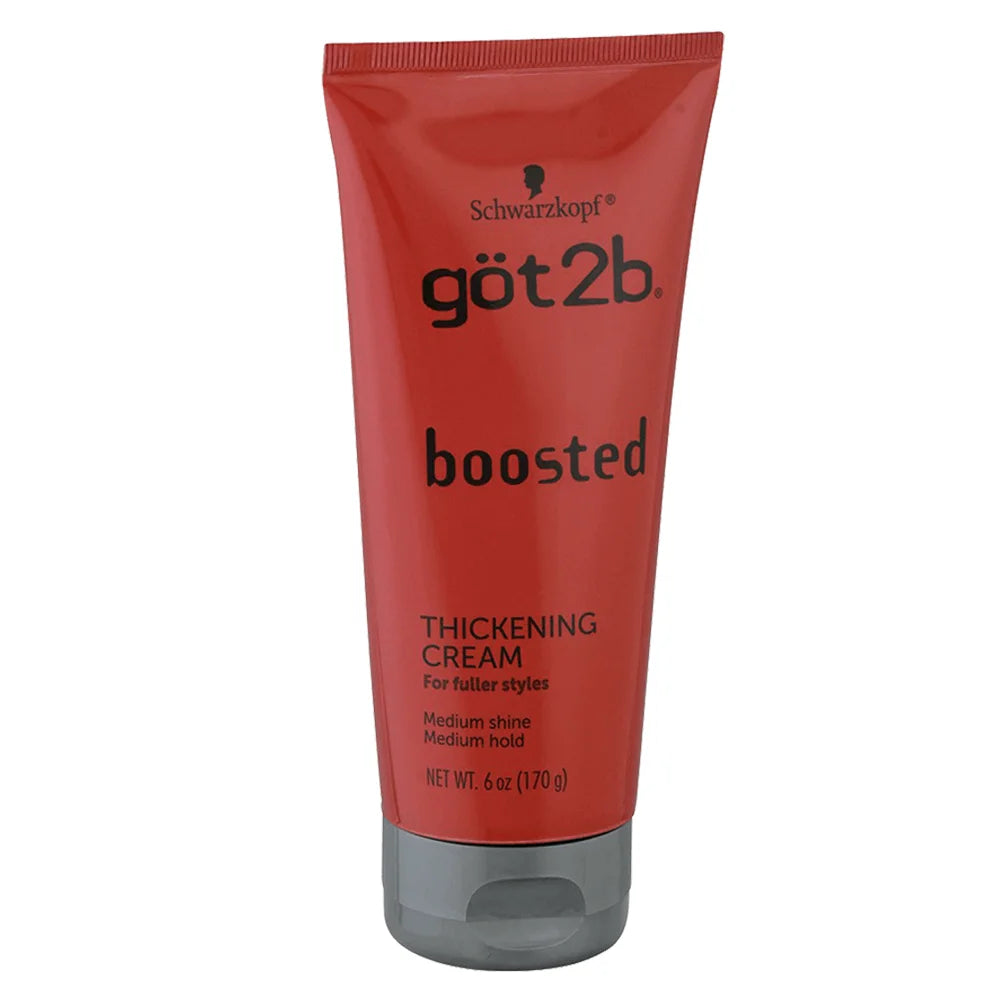 Got2b Boosted Thickening Cream, 6oz