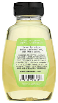 Camille Rose Herbal Tea Seal & Soften Leave-In Conditioner 9oz
