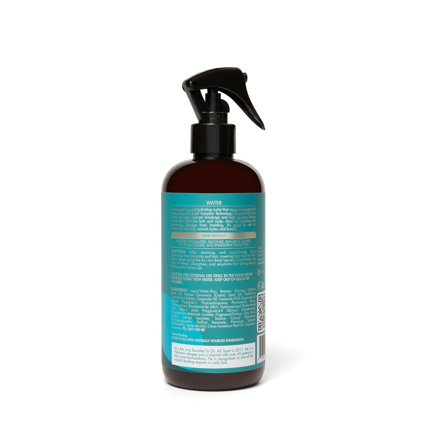 As I Am Bond Water- 16 fl oz