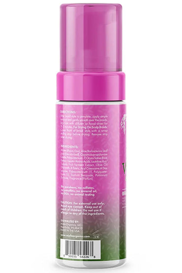 MIELLE RICE WATER ALOE BRAID SET FOAM  7.5oz