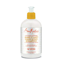 Shea Moisture Coconut Custard Make It Last Wash N' Go Shampoo 13oz
