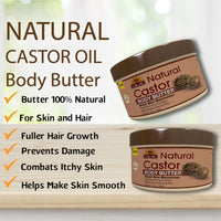 Okay Natural Castor Body Butter 7oz