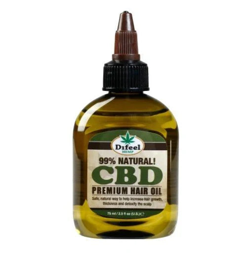 Difeel CDB Hair Oil 2.5oz
