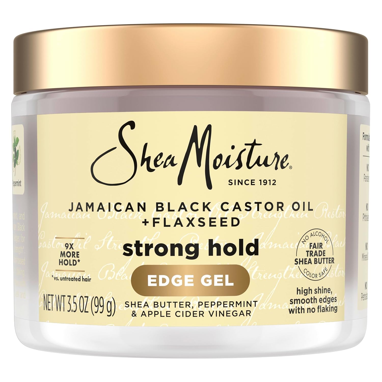 SheaMoisture Jamaican Black Castor Oil Black Edge Control 3.5oz