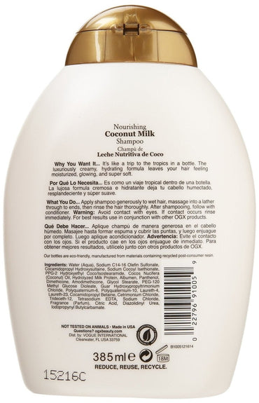 OGX Coconut Milk Shampoo 13oz