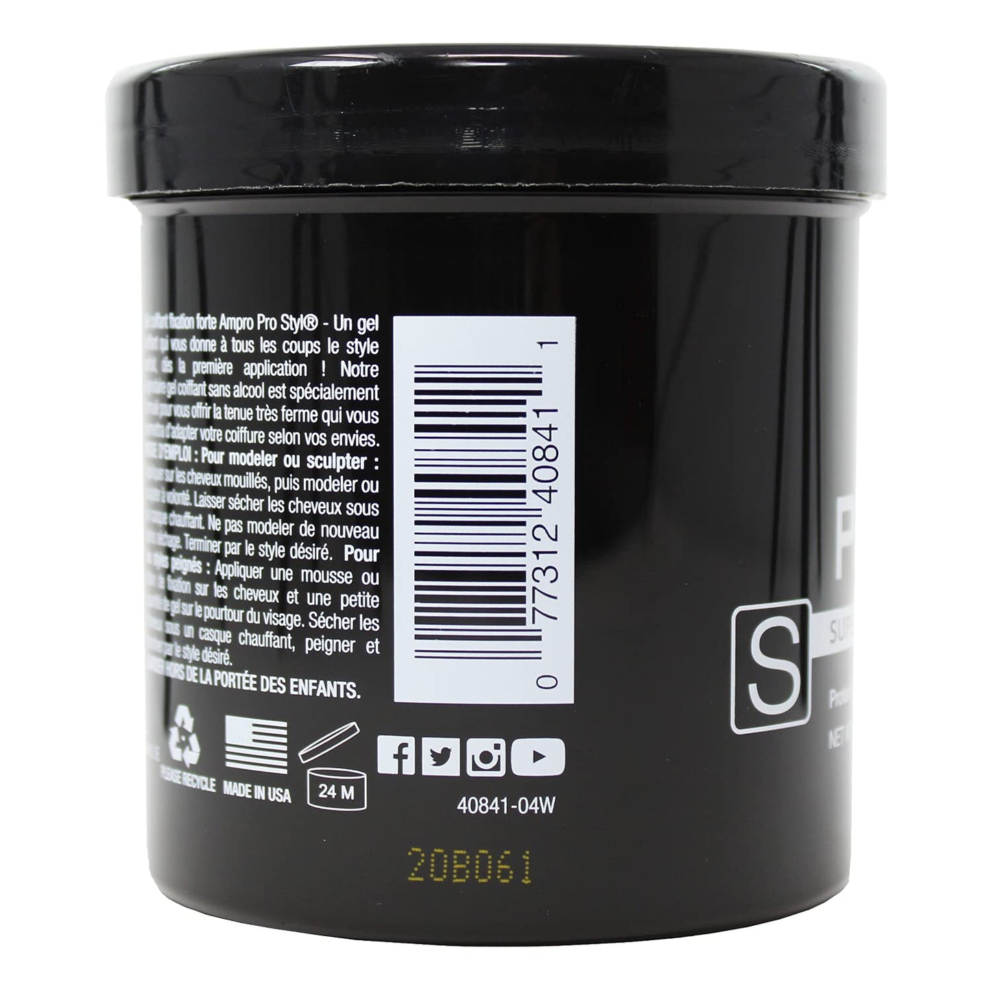 Ampro Gel [Super Hold] 15oz