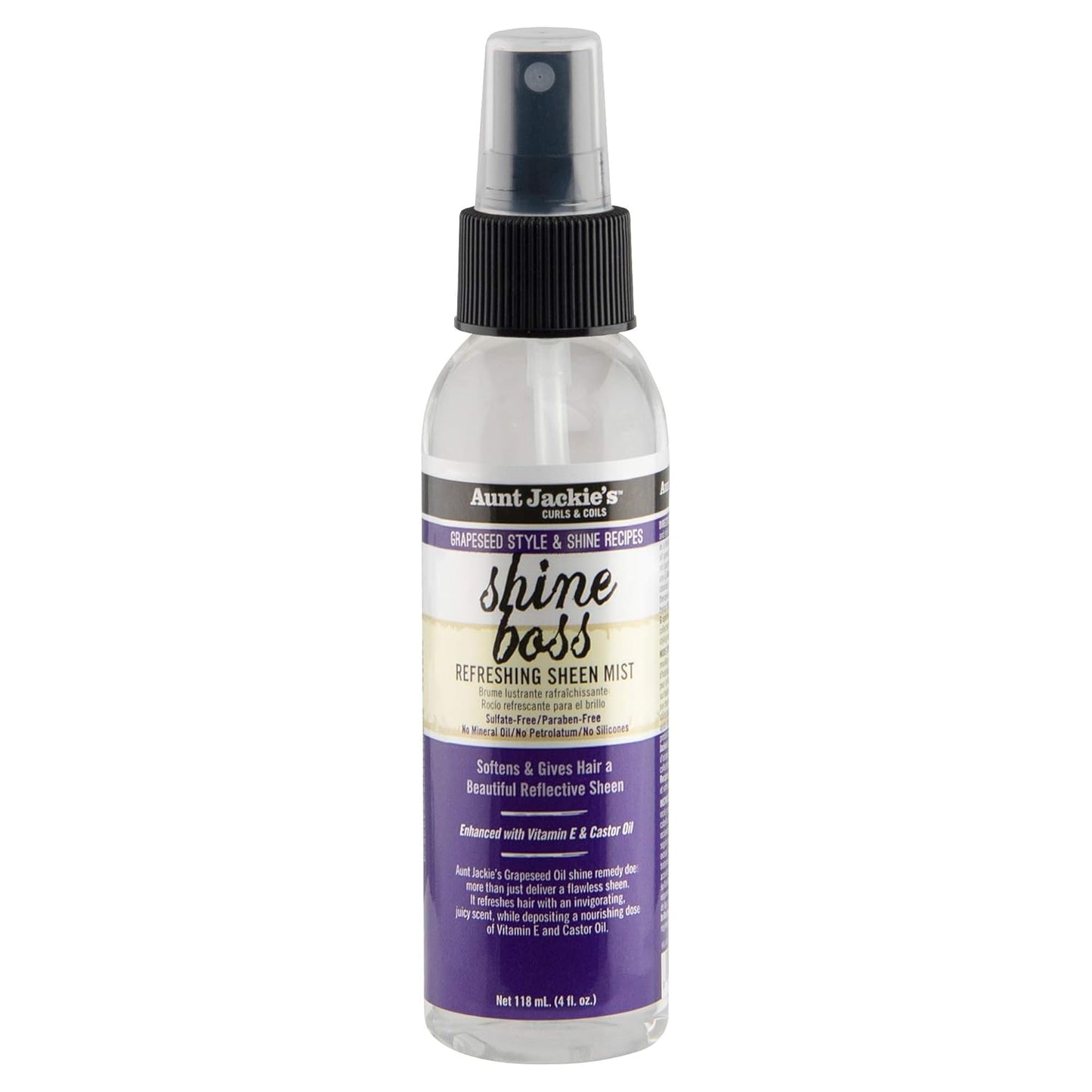 Aunt Jackie's Shine Boss Refresher Sheen Mist 4oz