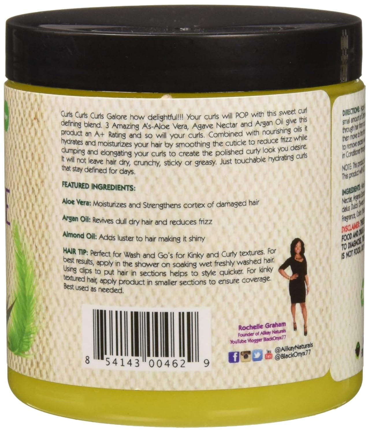 Alikay Naturals Creme Brulee Curling Delight 8oz
