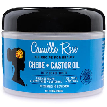 Camille Rose Black Castor Oil + Chebe Deep Conditioner 8oz