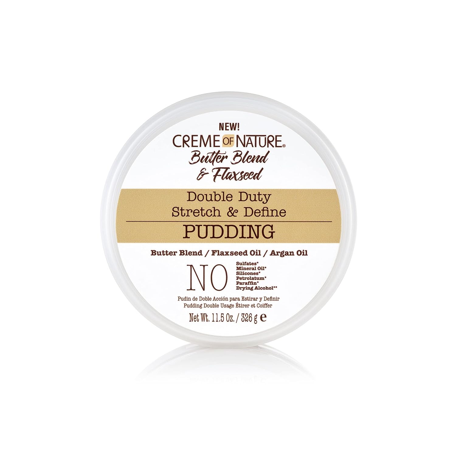 Creme Of Nature Butter Blend & Flaxseed Pudding 11.5oz