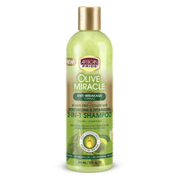 African Pride Olive Miracle Anti breakage 2 In 1 Hair Shampoo And Conditioner 12oz