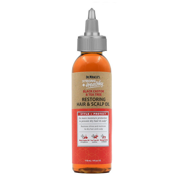 Dr. Miracle's Strong + Healthy Restoring Hair & Scalp Oil 4oz
