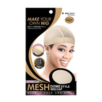 M M HEADGEAR MESH DOME STYLE WIG CAP BEIGE #5031
