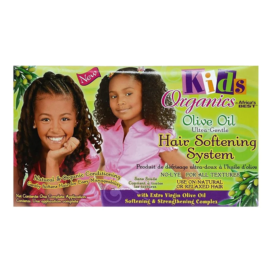Africa's Best Kids Originals Olive Oil Ultra-Gentle Hair Softening System