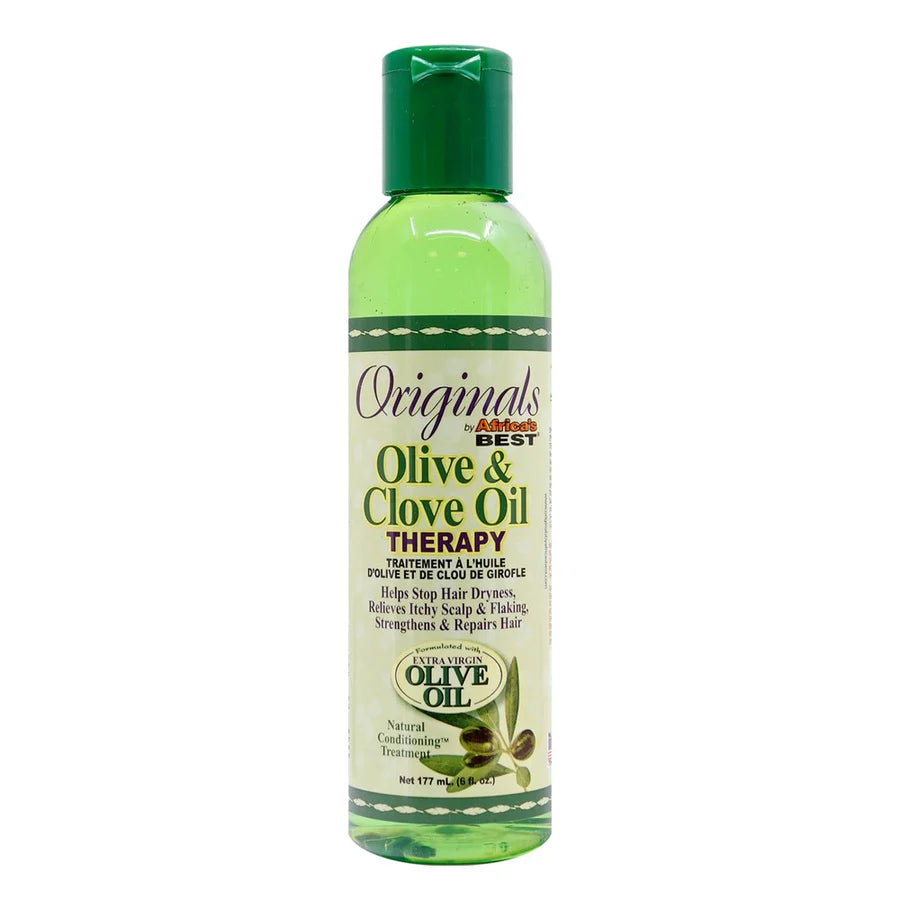 Africa's Best Olive & Clove Oil Therapy 6oz