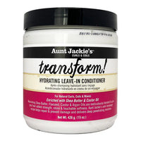 AUNT JACKIES CURLS COILS TRANSFORM LEAVE IN CON 15oz
