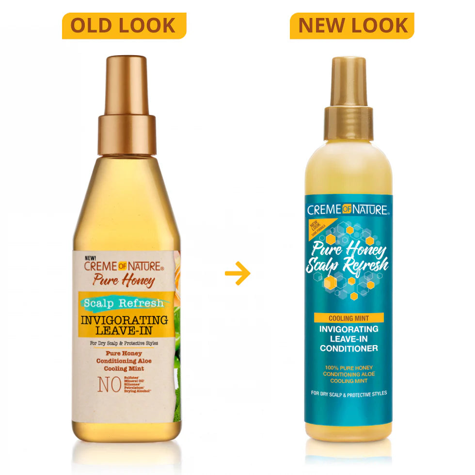 Creme Of Nature Honey Scalp Refresh Invigorating Leave-In 8oz