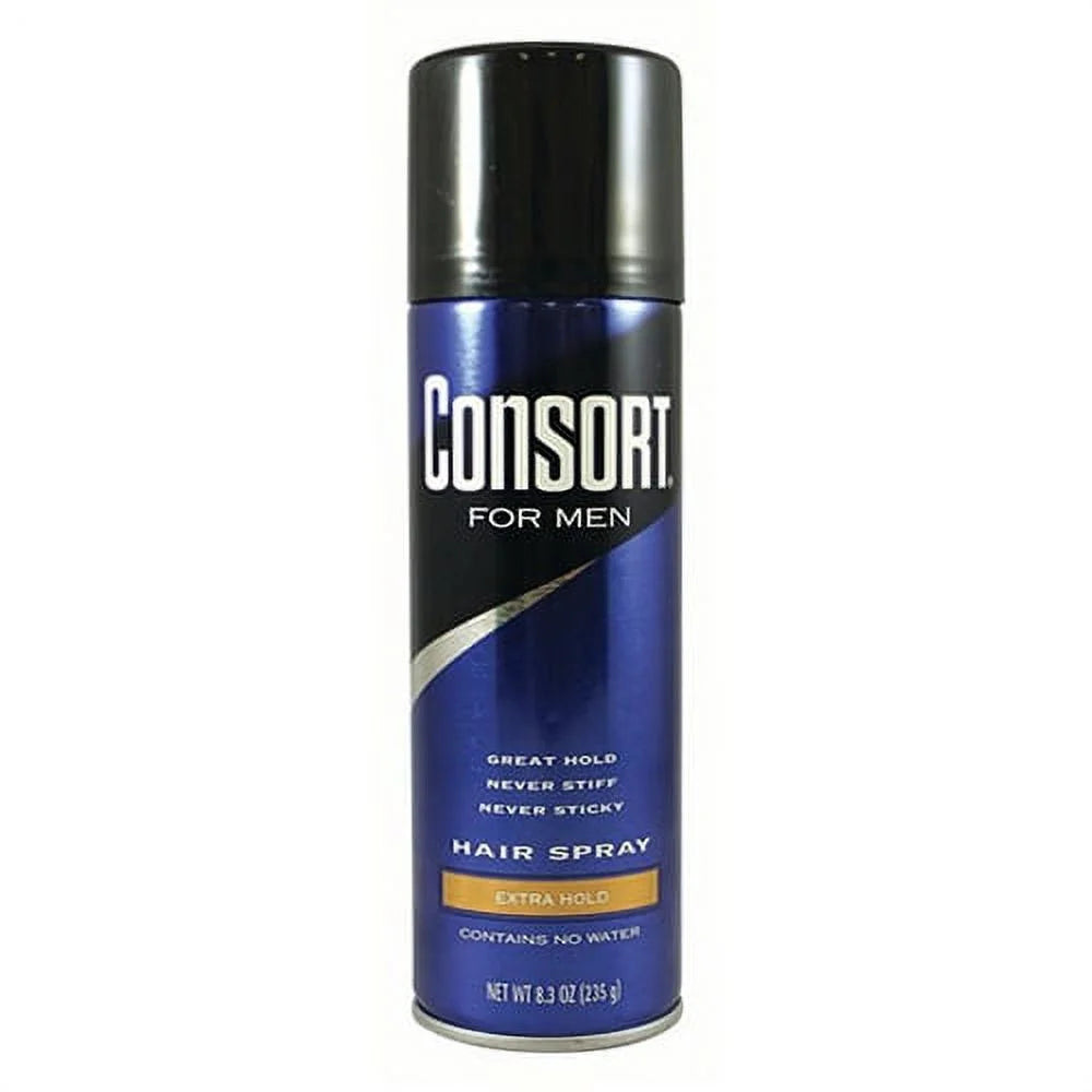Consort For Men Hairspray, Extra Hold Scented, Aerosol, 8.3oz
