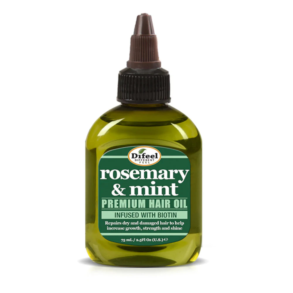Difeel Rosemary and Mint Premium Hair Oil with Biotin 2.5oz