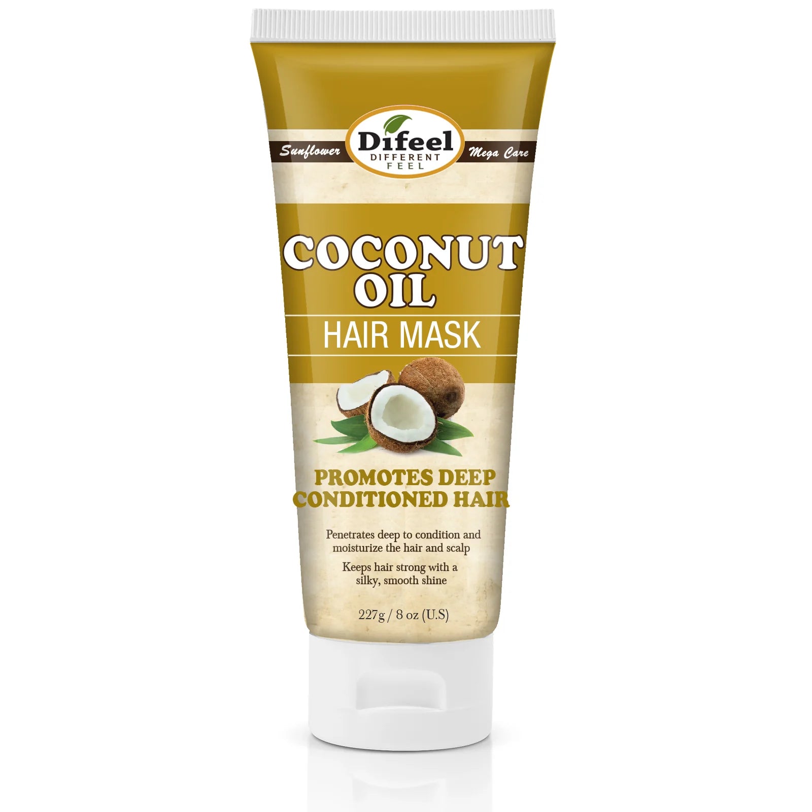 Difeel Coconut Oil Hair Mask 8oz